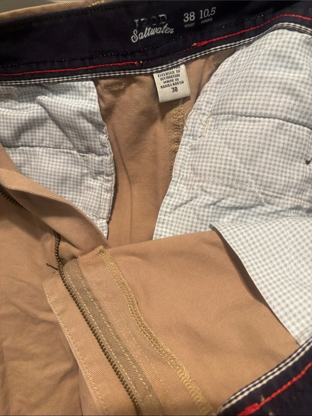 Izod Men's Khaki/Tan Chino Pants
